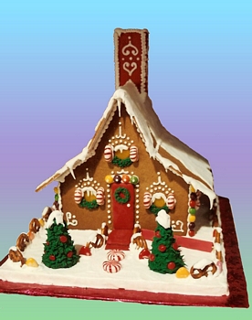 Gingerbread House swiss chalet